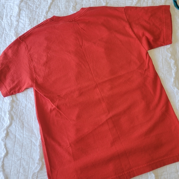 WWE Randy Orton "Outta Snow Where" Long Sleeve Red TShirt Authentic M Like New - Picture 3 of 4